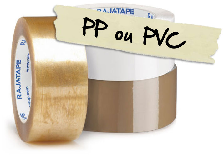 Ruban PP ou PVC de Rajapack