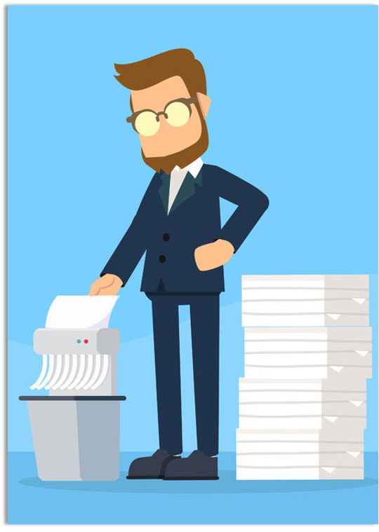 Papierversnipperaars helpen je bij het correct respecteren van de GDPR-wetgeving