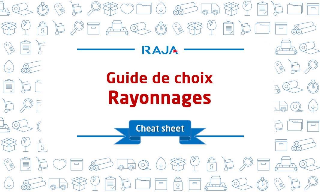 Choisissez votre rayonnage en 3 étapes