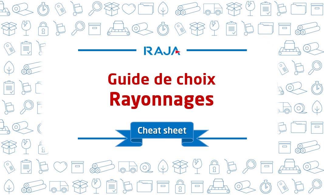 Choisissez votre rayonnage en 3 étapes