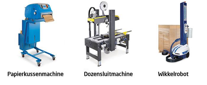 Enkele voorbeelden om automatisch te verpakken