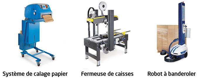 Emballer automatiquement avec ces solutions.