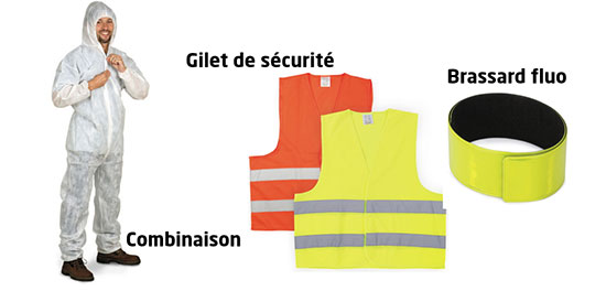 Aperçu des vêtements de sécurité