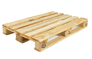 Houten pallets van RAJA