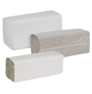 essuie-mains 100 % recyclés emballés en 3 colis