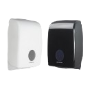 Distributeurs blancs et noirs pour essuie-mains Aquarius