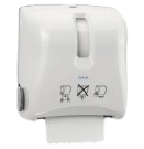 Distributeur blanc pour essuie-mains standard