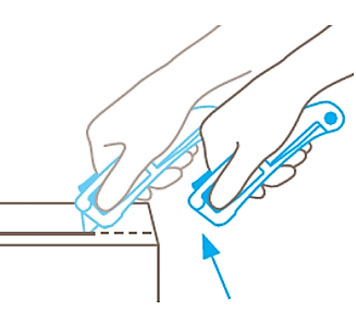 Couteau de sécurité Secupro