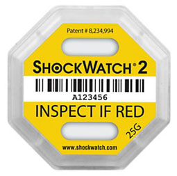 Emballages connectés : Indicateur de choc ShockWatch® 