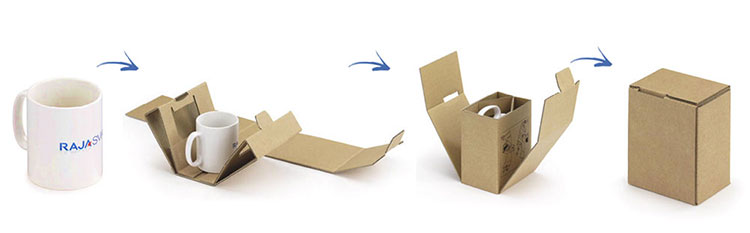 Le meilleur emballage sur mesure pour mugs
