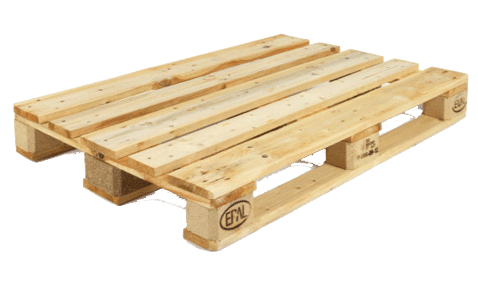 Gebruik pallets voor ladingzekering