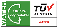 TUV Austria WATER OK bio-degradable