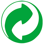 Groene Punt logo voor duurzame producten