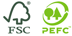 Certifications FSC et PEFC pour emballages de RAJA