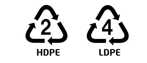 HDPE en LDPE