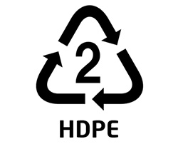 Logo voor hogedichtheid polyethyleen 