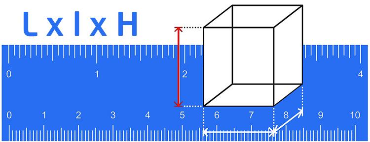 Calculer les dimensions intérieures ou extérieures d'une boîte en carton