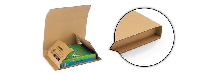 Boîte aux lettres munie d'un rebord de protection comme exemple d' emballages protecteurs