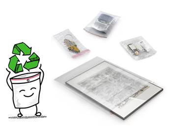 Sachets d'air recyclés pour emballer des produits fragiles