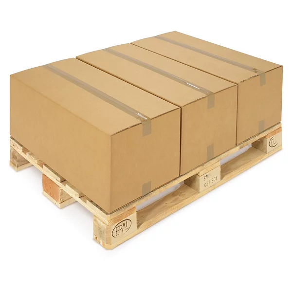 3 dozen op 1 pallet gestapeld