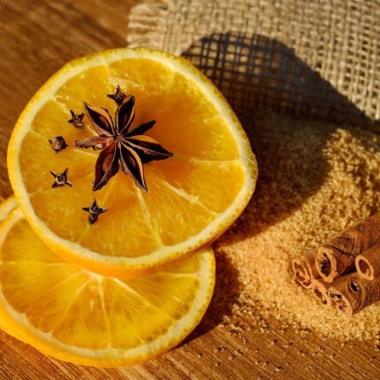 différents parfums et épices désodorisant