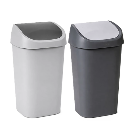 mistral swing grijze vuilbak