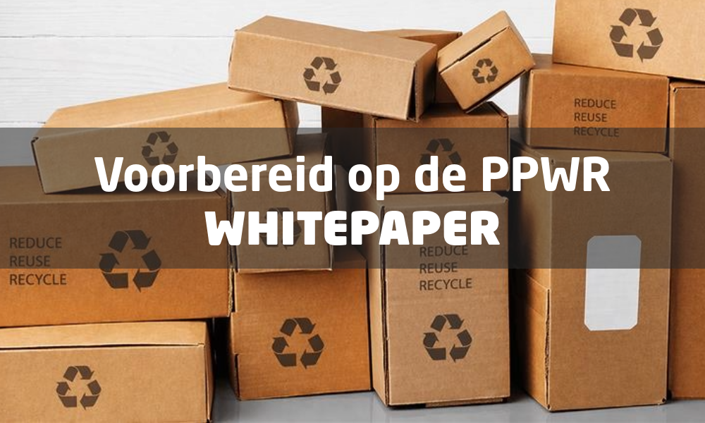 Dozen met recyclebare logo en PPWR gids